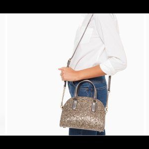 NWT Kate Spade glitter Mini Crossbody Handbag